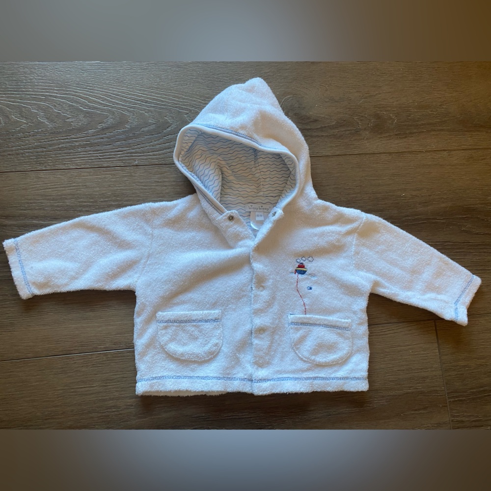 Kissy Kissy 6-9 Months Terry Swim jacket